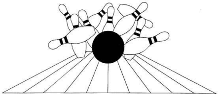 Bowling sport graphics