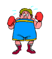 Boxing sport graphics