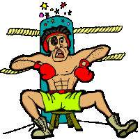 Boxing sport graphics