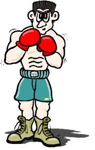 Boxing sport graphics