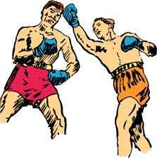 Boxing sport graphics