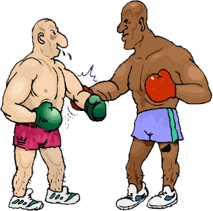 Boxing sport graphics