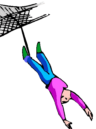 Bungee jumping sport graphics