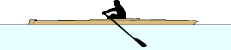 Canoeing sport graphics