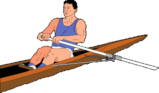 Canoeing sport graphics