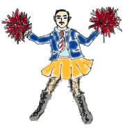 Cheerleading sport graphics