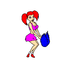 Cheerleading sport graphics