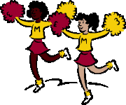 Cheerleading sport graphics