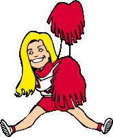 Cheerleading sport graphics