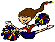 Cheerleading sport graphics