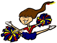 Cheerleading sport graphics