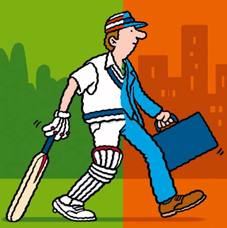 Cricket sport graphics