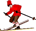 Cross country skiing sport graphics