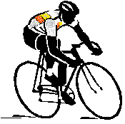 Cyclists sport graphics