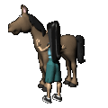 Equestrian sport graphics