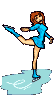 Figure skating sport graphics