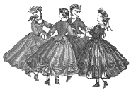 Folk dancing sport graphics