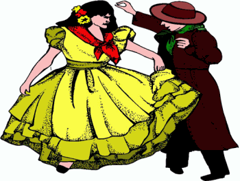 Folk dancing