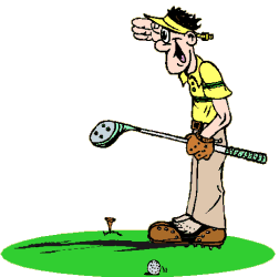 Golfing sport graphics