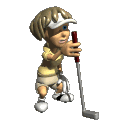 Golfing sport graphics