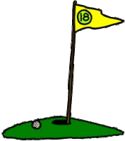 Golfing sport graphics