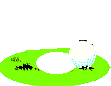 Golfing sport graphics