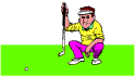 Golfing sport graphics