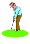 Golfing sport graphics