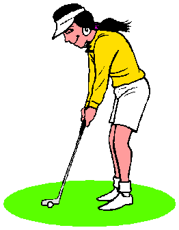 Golfing sport graphics