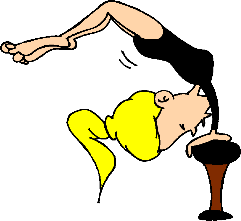 Gymnastics sport graphics