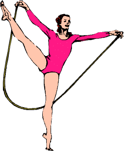 Gymnastics sport graphics