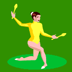 Gymnastics sport graphics