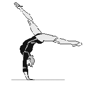 Gymnastics sport graphics