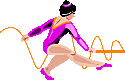 Gymnastics sport graphics
