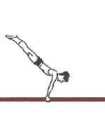 Gymnastics sport graphics