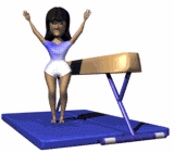 Gymnastics sport graphics