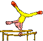 Gymnastics sport graphics