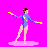 Gymnastics sport graphics