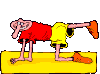 Gymnastics sport graphics