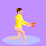 Gymnastics sport graphics