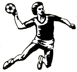 Handball sport graphics