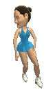 Ice skating sport graphics