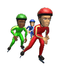 Ice skating sport graphics