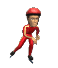 Ice skating sport graphics