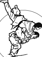 Judo sport graphics