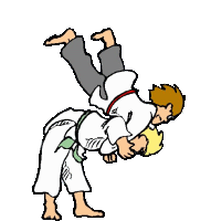 Judo sport graphics