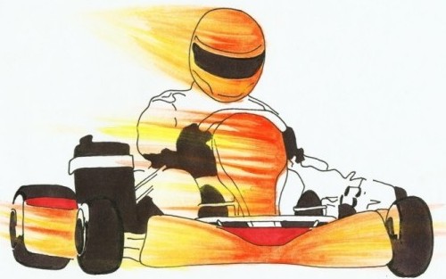 Karting sport graphics