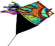 Kiting sport graphics