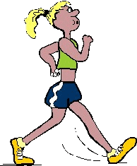 Race walking sport graphics