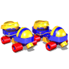 Roller skating sport graphics